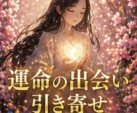 運命の出会いヒーリングで、ご縁を引き寄せます 古い魂の繋がりを浄化し本当に必要なソウルメイトを引き寄せます イメージ1
