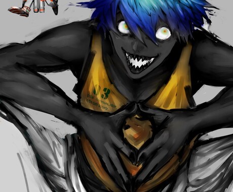 お望みのイラストを描きます ちょっと独特な絵柄なので好き好きあると思います イメージ2
