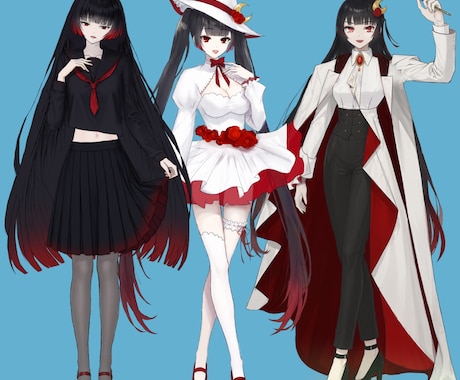 TRPG・IRIAM立ち絵描きます イメージ1