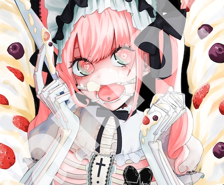 かっこよくて可愛いキャラクター描きます イメージ1