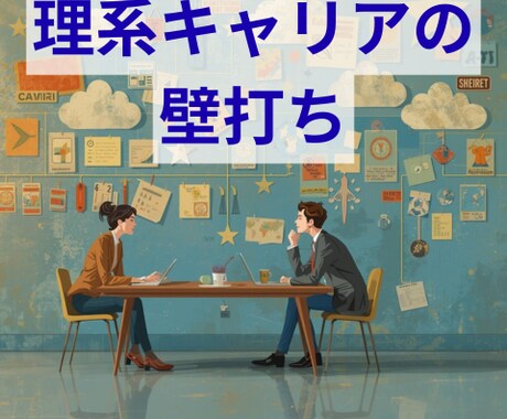 理系キャリアの壁打ち相手になります 研究職・転職・データ職への選択を整理します イメージ1