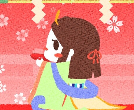 ほんわかとした可愛い神様描きます かわいい神様であなたを癒します。 イメージ2