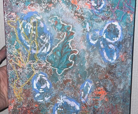 感情を表す絵を描きます 感情や音楽をもとにした抽象画を描きます イメージ2