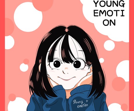 世界に一つのあなただけのイラストを提供しますます 可愛い絵柄ポップな絵柄が好きな人は是非 イメージ2