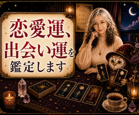 これから3か月の恋愛運と出会いを占います 恋愛運・出会いのチャンスを丁寧に読み解きます イメージ1