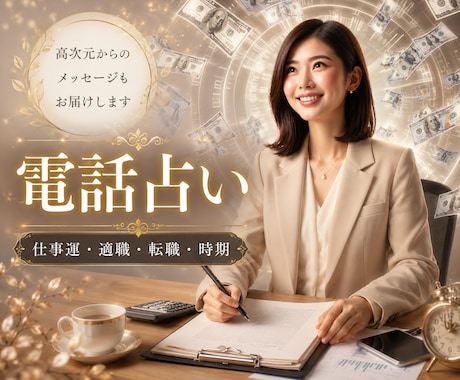 適職、転職のタイミング、職場の人間関係、占います あなたの現在の運勢の流れを読み、どの方向に進むべきかを見ます イメージ1
