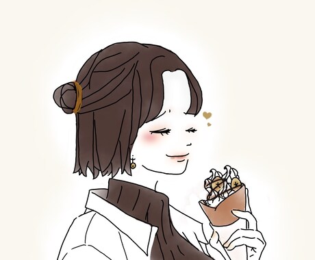 アイコン用のイラスト描きます 他の人と被りたくない！あなただけのアイコンイラスト描きます イメージ1