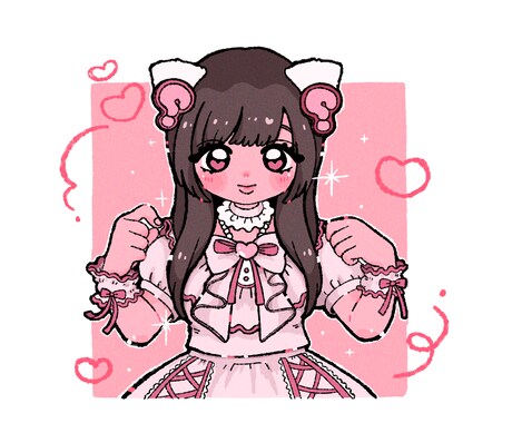 特徴とらえたデフォルメキャラ描きます しっかり特徴も捉えた上でデフォルメしたイラストを描きます！ イメージ2
