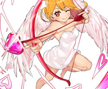 アイコン/動画用サムネイル等、一枚絵描きます オリジナルキャラクターやイメージを1枚絵に描き起こします！ イメージ2