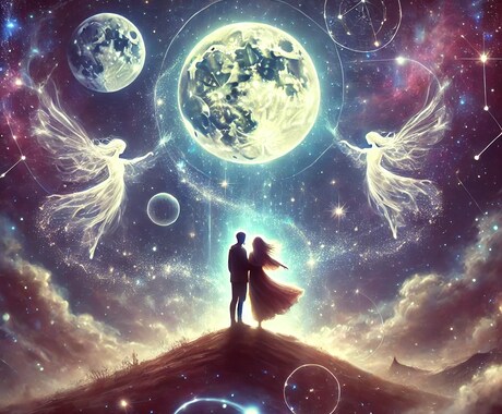 星/精霊を用いた霊視術でお二人について深く視ます 【恋愛専門】思念・潜在意識を見通し、秘められた想いを明らかに イメージ2