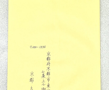 封筒(はがき)の表書き 清書代筆◆◆◆いたします ✍️✍️✍️女性の美しい手書きで代筆 イメージ2
