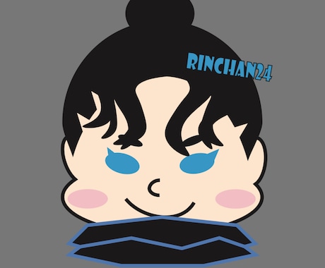 LINEやdisco、などのアイコンを作成します 自分のデフォルメキャラやゲームのキャラをアイコンに！ イメージ1