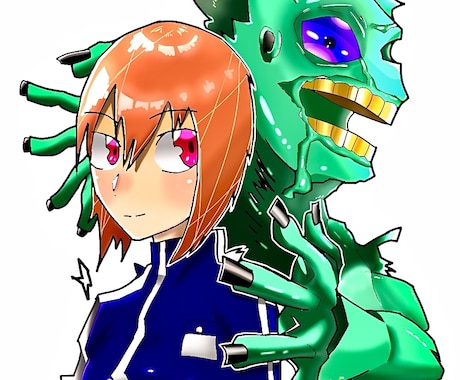イラスト、1枚絵、SNSアイコンなどを描きます イメージ1