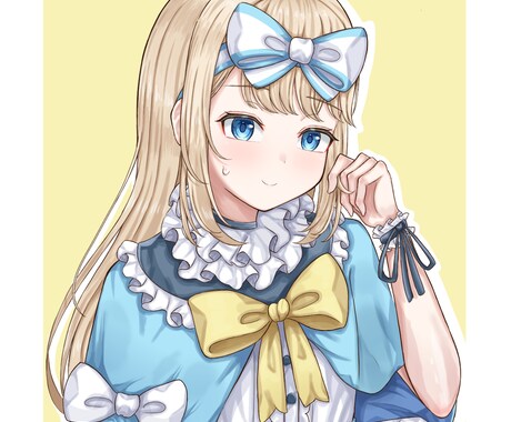 SNSアイコン　可愛い女の子のイラストを描きます 十代〜二十代ほどの可愛い女の子のイラスト描きます イメージ2