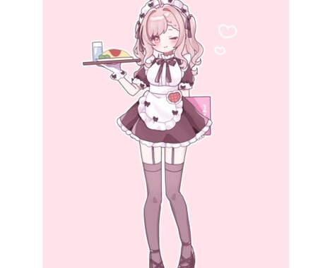 キャラクターの立ち絵制作をいたします 活動者様やオリジナルキャラクターなどの立ち絵の制作 イメージ2