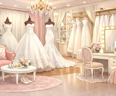結婚式で着るドレス選びのお手伝いができます パーソナルカラー診断、10年以上のキャリアがあります。 イメージ1