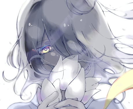 魅せる。イラスト描きます 光や透明感で魅せるイラストを描きます。 イメージ2