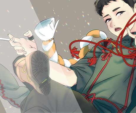 かっこいい男性イラスト描きます アイコン、BL、夢絵、似顔絵、表紙挿絵、グッズ描きます! イメージ2