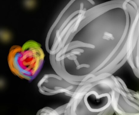 ハートでコロナで歪む世の中癒します 心をテーマにオリジナルキャラクターを描いてます♥ イメージ2