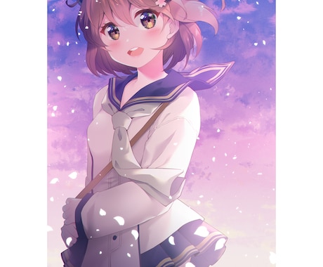 ご希望に合わせたイメージのイラストお描きします キラキラ輝く瞳がポイント☆サムネ映えするイラストご提供します イメージ2