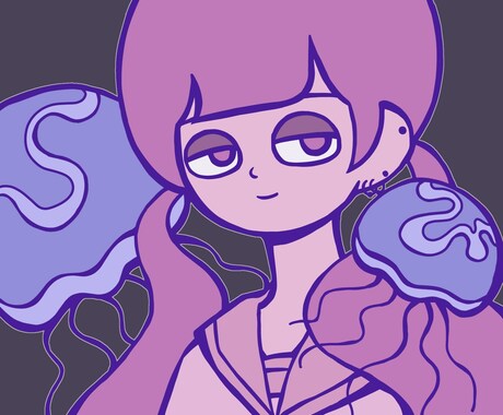 ポップで個性的なイラスト描きます イメージ1