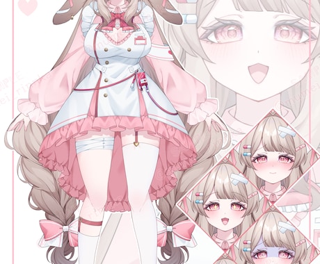 1点物！IRIAM向け立ち絵の魂募集をしております 動作確認済み、最短即日にお渡し可能です！ イメージ2