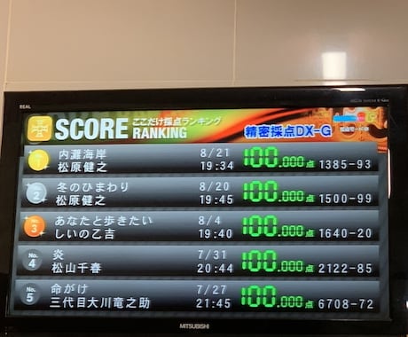 高得点の取れるカラオケレッスンします 100点連発講師がみるみる上達するコツを教えます！ イメージ2