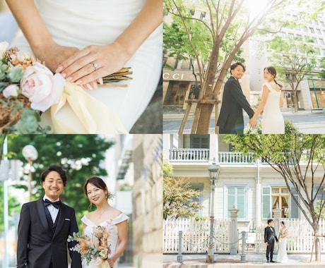 ウェディング 記憶に残り続ける写真を届けます 写真を見返した未来に暖かい会話の時間を イメージ1