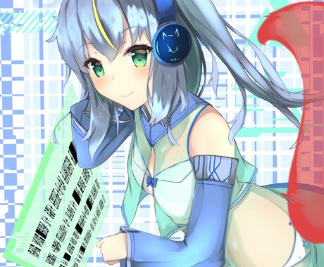 イラスト、立ち絵、アイコンなどの作成承ります かわいい女の子やきつね娘描きます！お気軽にどうぞ！ イメージ2