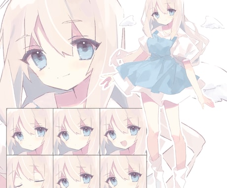 最短3日!イラスト制作します ふんわりでちょっと萌えっぽいイラストをお届け イメージ2