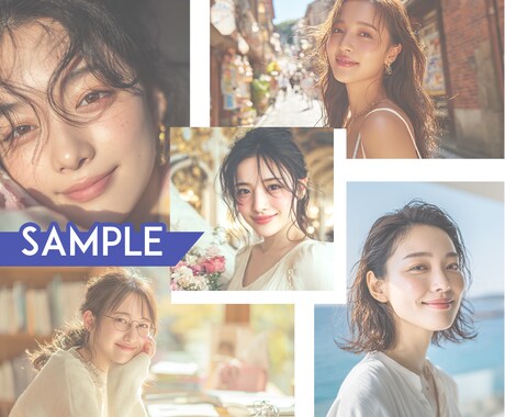 3枚納品◎商用可◎AI画像生成代行承ります LP・バナー・SNSにぴったりのAI画像をスピーディーに！ イメージ2