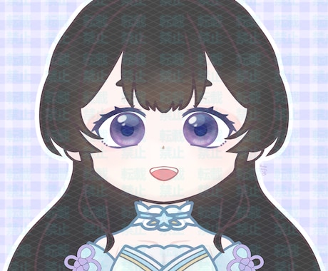 V体のSDイラスト描きます デフォルメでかわいく描きます。 イメージ1