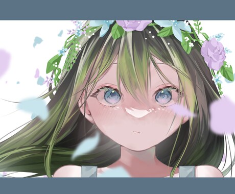 かわいい女の子や男の子の絵を描きます あなたのご希望に沿うような作品を制作します。 イメージ2