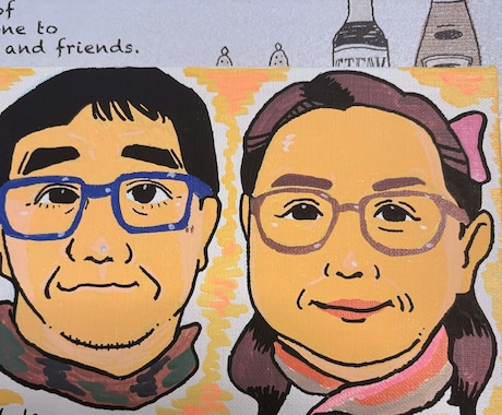 記念日の似顔絵を描きます 記念日やウェディングイラスト。何でもない日のプレゼントにも イメージ1