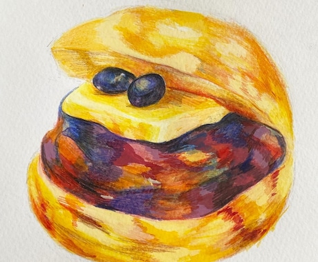 ポスター、チラシに使用されるイラスト制作します 現役芸大生が、食べ物・動物のイラストを制作します。 イメージ2