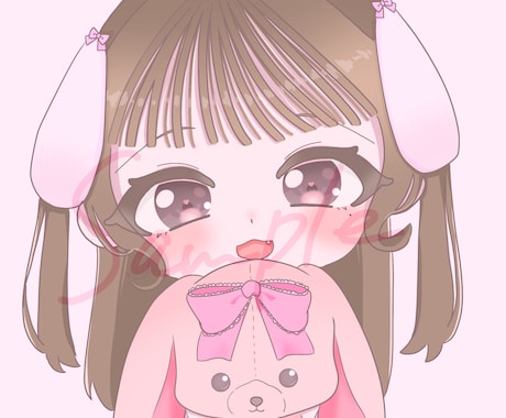 可愛いSDイラストお描きします きゅるきゅるキラキラのSDイラストをお求めの方へ！ イメージ2