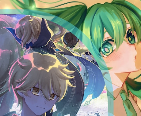 深みのある暖かい雰囲気の女性を描きます 【厚塗り】アナログ風のイラスト イメージ1