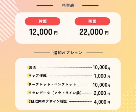 集客につながる！シンプルで伝わるチラシを制作します 【チラシ・リーフレット】プロデザイナーが丁寧にデザインします イメージ2