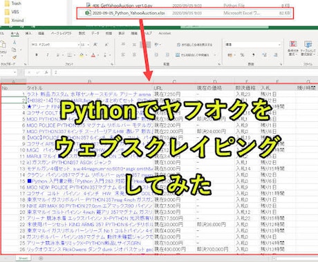 ウェブスクレイピングの自動化を行います ウェブスクレイピングの業務をPythonを使い行います。 イメージ1