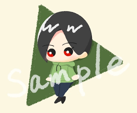 お口に入れたくなるようなかわいいアイコン作成します 主線なしイラストでSNSアイコンを作成します イメージ2