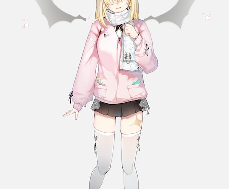 IRIAM等で使う立ち絵描きます 配信用等の立ち絵やオリキャラのイラストなど！ イメージ1