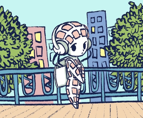 一枚絵：かわいいイラスト描きますます イラストで冒険！あなたの世界を一緒にかわいく召喚します。 イメージ1