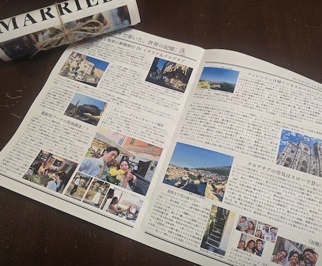 元雑誌記者が物語を綴るウェディング新聞を作ります 確かな取材力と筆致で、大切な記憶を「読み耽る物語」へ変えます イメージ2