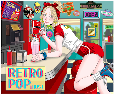 Vライバー様・配信者様必見！活動用イラスト描きます 他とは違うエッジの効いた可愛さを！予算で選べる松竹梅プラン有 イメージ1