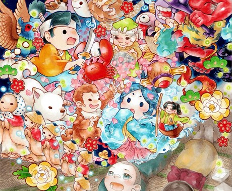 コピックや色鉛筆で一枚絵描きます アナログ特有のあたたかイラストが欲しい方へ イメージ2