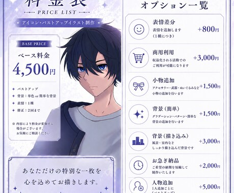 配信者向け!アイコン用イラスト描きます 一緒に理想のアイコン作りませんか？ イメージ2