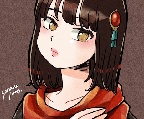 漫画調でアイコン、イラスト、似顔絵を描きます イメージ1