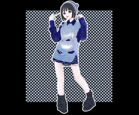 少女漫画（マンガ）風似顔絵を可愛くカラーで描きます SNSアイコンやカバー写真、プレゼント等をかわいく作成します イメージ2