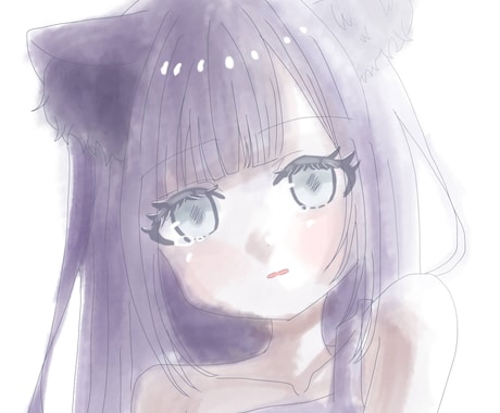儚い水彩風SNSアイコン描きます SNSアイコン、配信などに！！！ イメージ1