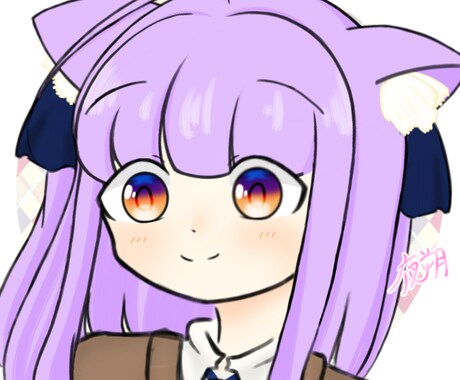 最短1日！緩めのアイコン描きます 線の太さは2段階！可愛くて緩めの単体アイコン描きますよ〜！！ イメージ2